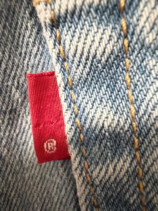 Levi’s Premium Ribcage Straight Jeans Size 28 Viral Trending Spring - Picture 12 of 12
